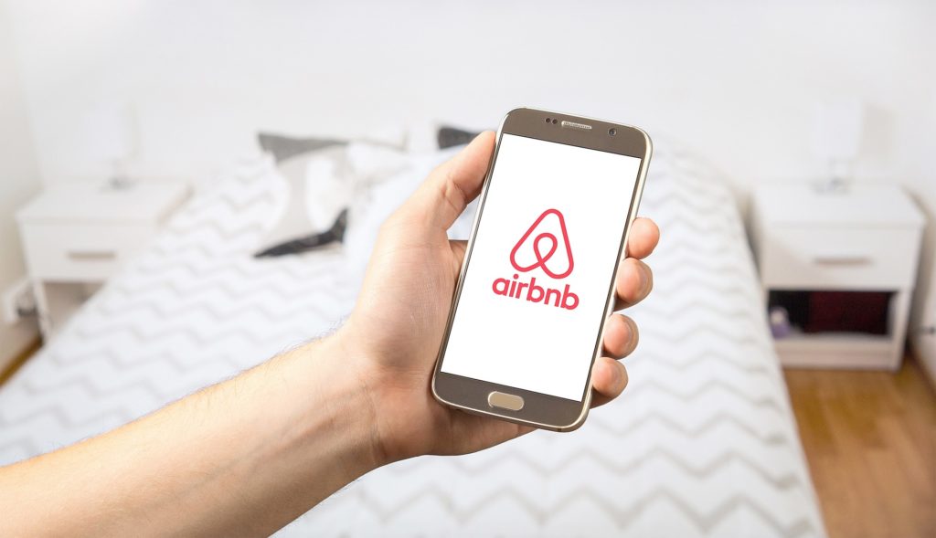Airbnb na telefonu