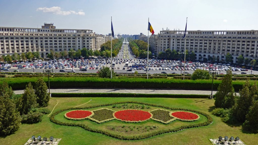 Park zgrade Parlamenta u Bukureštu