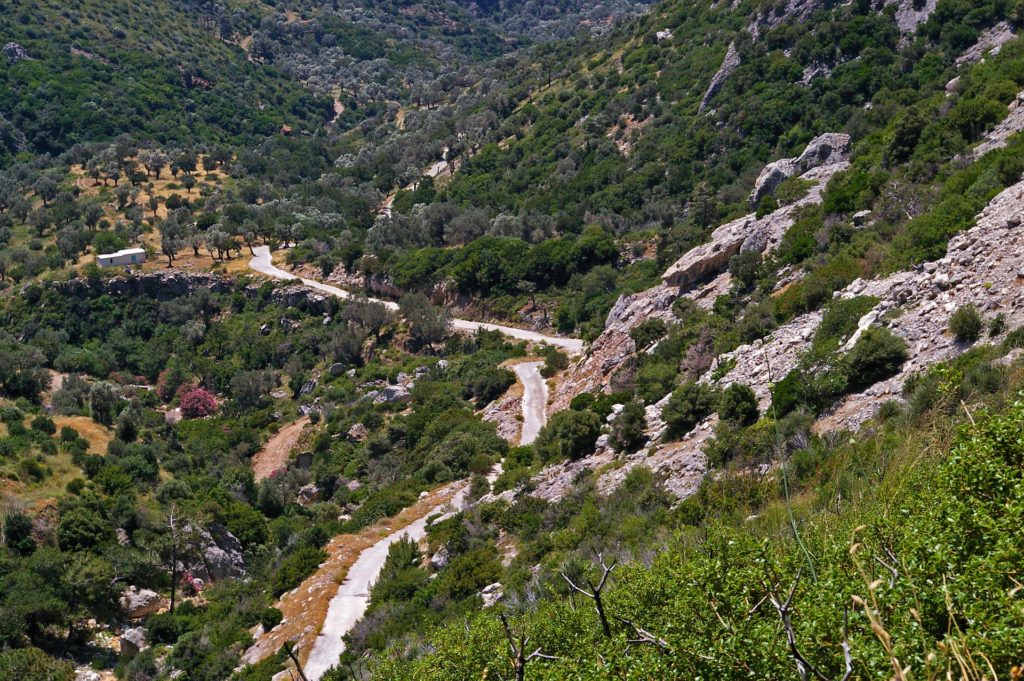 Planinski deo na Samosu