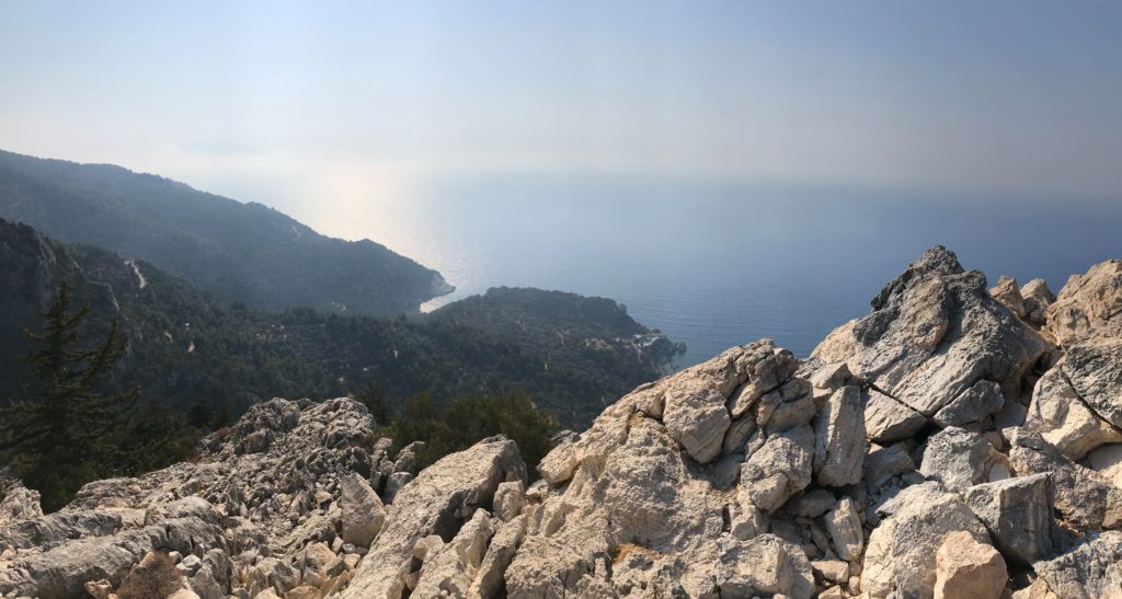 Pogled sa visine - Samos