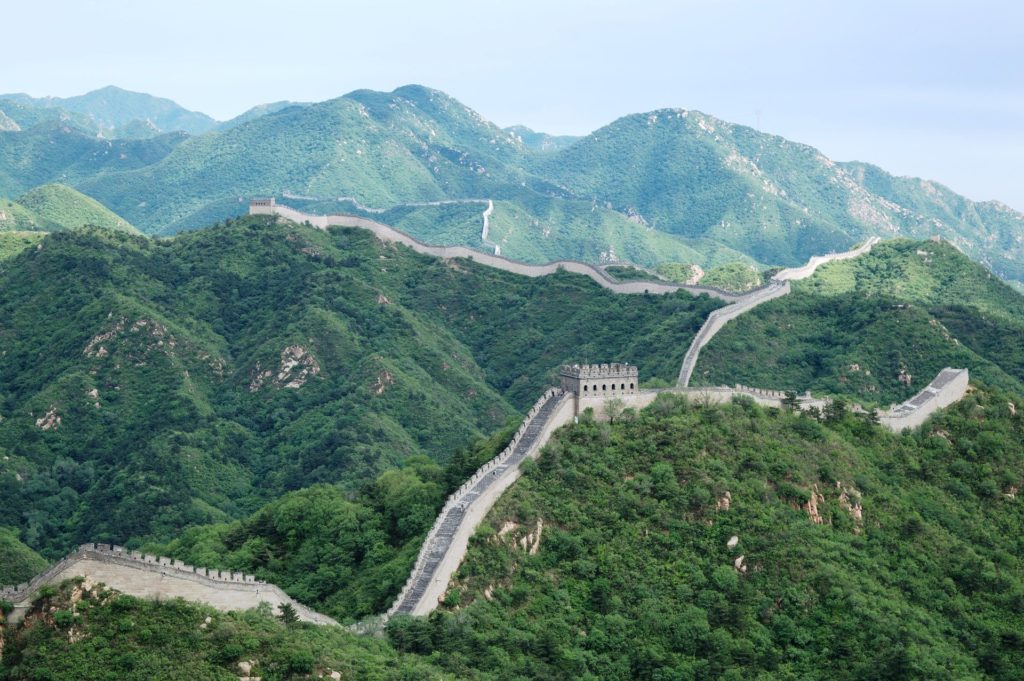 Kineski zid, Kina
